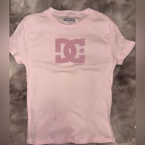 DC  Light Pink Graphic Tee